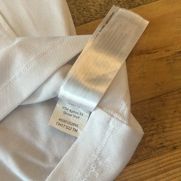 Ariat girls Aptos Show Shirt size 12/14 - Picture 7 of 12